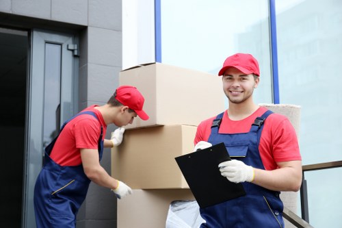 Office storage solutions for Footscray businesses with boxes and furniture