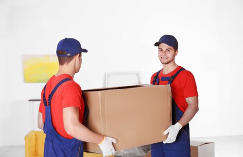 Fire safety equipment and emergency readiness in a storage area