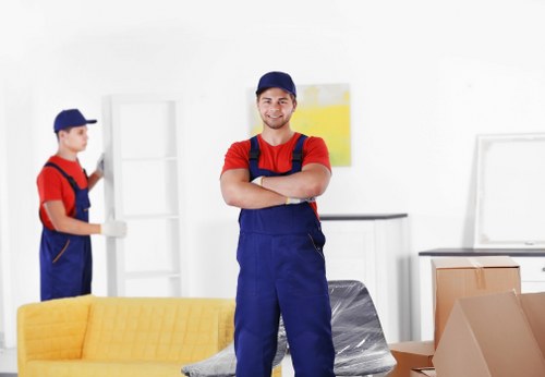 People using Footscray storage for organized space