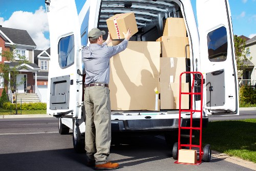 Business office relocation setup in a new Footscray workspace