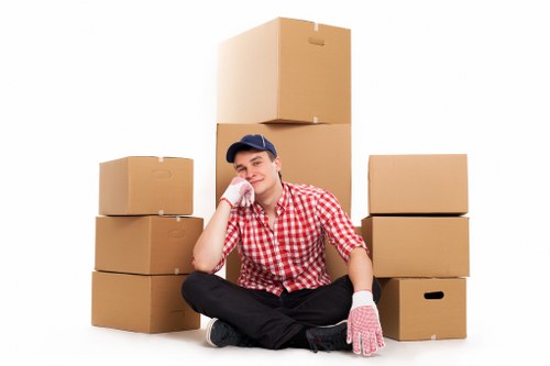 Small moving van for apartment relocation in Footscray